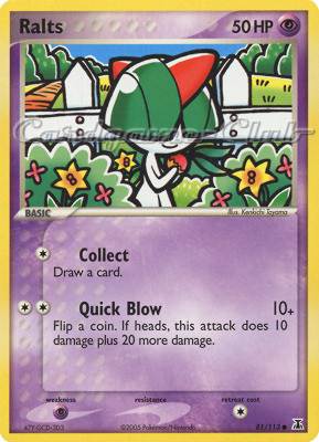 081 / 113 Ralts comune (EN) -NEAR MINT-