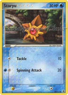 084 / 113 Staryu comune (EN) -NEAR MINT-