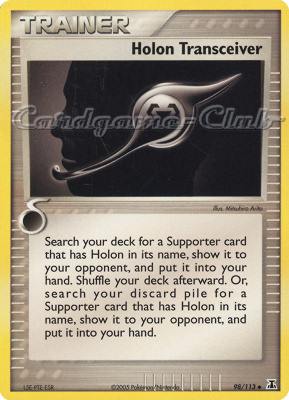 098 / 113 Holon Transceiver non comune (EN) -NEAR MINT-