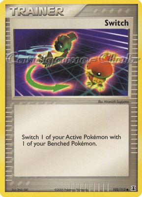 102 / 113 Switch comune (EN) -NEAR MINT-