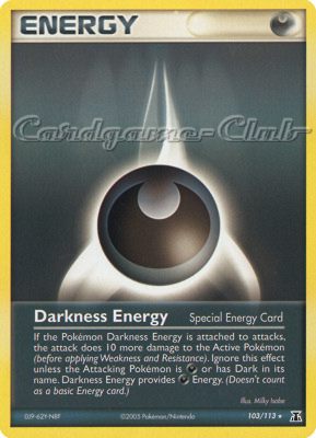 103 / 113 Darkness Energy rara (EN) -NEAR MINT-