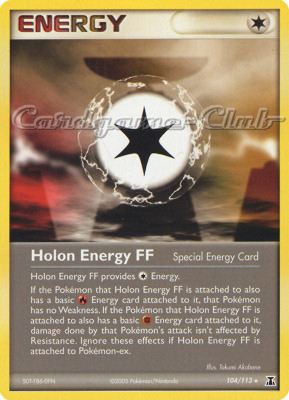 104 / 113 Holon Energy FF rara (EN) -NEAR MINT-