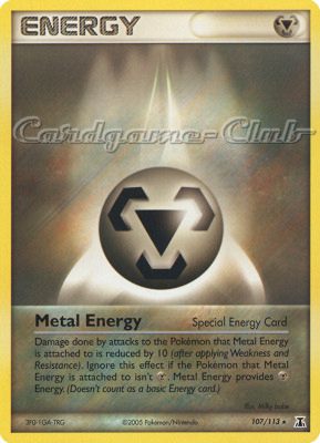 107 / 113 Metal Energy rara (EN) -NEAR MINT-