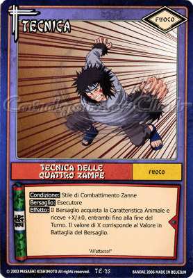 TE28 Tecnica delle quattro zampe non comune -NEAR MINT-