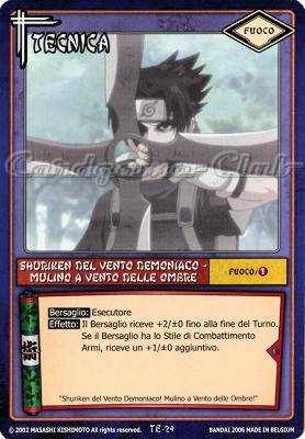 TE29 Shuriken del vento demoniaco-Mulino a vento delle ombre comune -NEAR MINT-