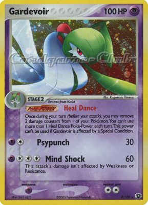 004 / 106 Gardevoir rara foil (EN) -NEAR MINT-
