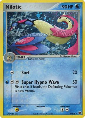 008 / 106 Milotic rara foil (EN) -NEAR MINT-