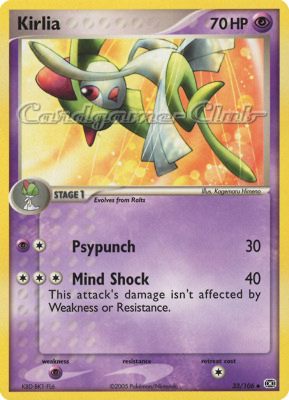 033 / 106 Kirlia non comune (EN) -NEAR MINT-