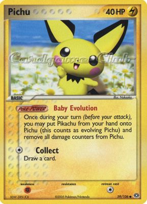 059 / 106 Pichu comune (EN) -NEAR MINT-