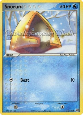 064 / 106 Snorunt comune (EN) -NEAR MINT-