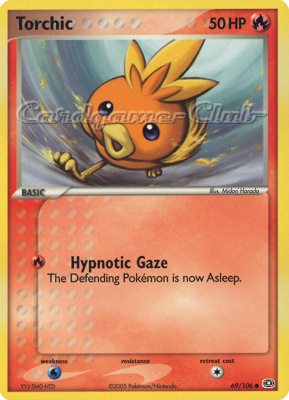 069 / 106 Torchic comune (EN) -NEAR MINT-