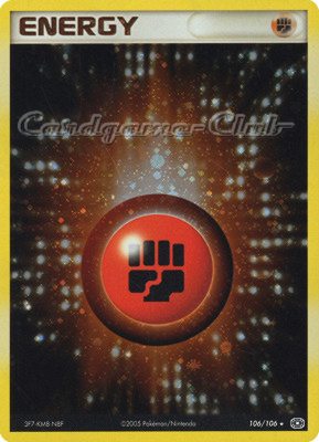 106 / 106 Fighting Energy rara foil (EN) -NEAR MINT-