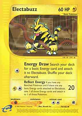 076 / 165 Electabuzz non comune (EN) -NEAR MINT-