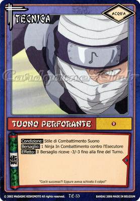 TE53 Tuono perforante non comune -NEAR MINT-