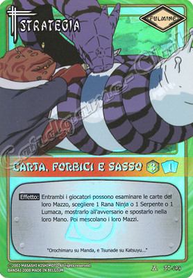 ST-193 Carta, forbici e sasso rara foil -NEAR MINT-