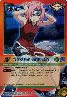 NI87 Sakura Haruno rara foil -NEAR MINT-