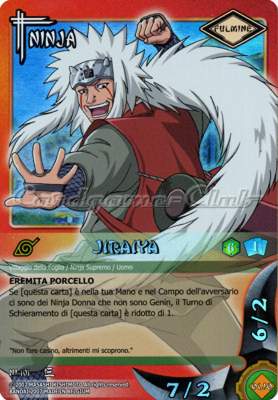 NI101 Jiraiya rara foil -NEAR MINT-