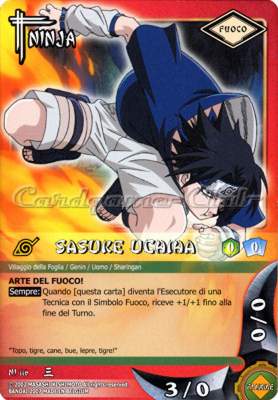NI116 Sasuke Uchiha comune -NEAR MINT-