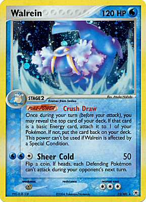 015 / 101 Walrein rara foil (EN) -NEAR MINT-