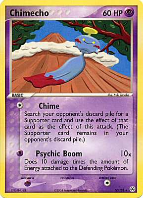 017 / 101 Chimecho rara (EN) -NEAR MINT-