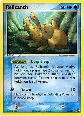 024 / 101 Relicanth rara (EN) -GOOD-