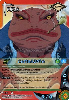 NI128 Gamabunta rara foil -NEAR MINT-