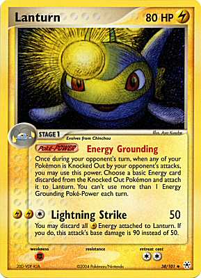 038 / 101 Lanturn non comune (EN) -NEAR MINT-