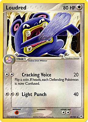039 / 101 Loudred non comune (EN) -NEAR MINT-