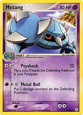 043 / 101 Metang non comune (EN) -NEAR MINT-