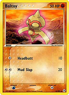 053 / 101 Baltoy comune (EN) -NEAR MINT-