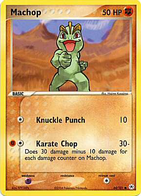 064 / 101 Machop comune (EN) -NEAR MINT-