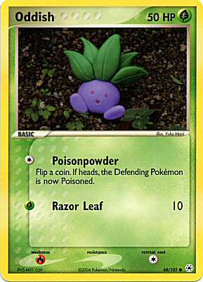068 / 101 Oddish comune (EN) -NEAR MINT-