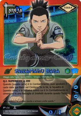 NI138 Shikamaru Nara epica foil -NEAR MINT-