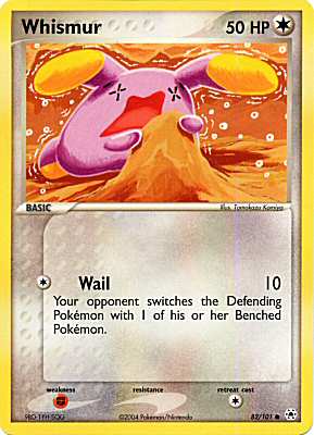 082 / 101 Whismur comune (EN) -NEAR MINT-