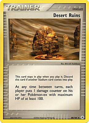 088 / 101 Desert Ruins non comune (EN) -NEAR MINT-