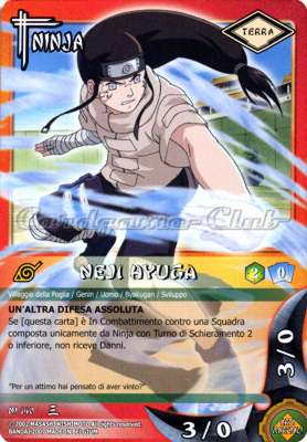 NI140 Neji Hyuga comune -NEAR MINT-