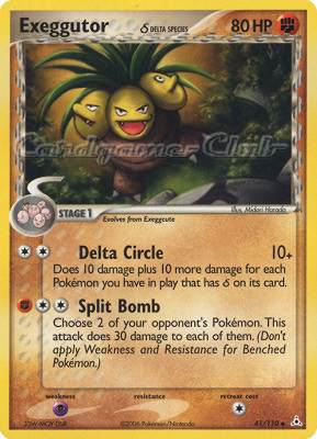 041 / 110 Exeggutor Delta Species non comune (EN) -NEAR MINT-