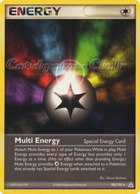 096 / 110 Multi Energy rara (EN) -NEAR MINT-
