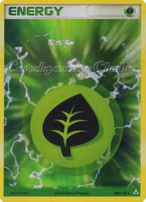 105 / 110 Grass Energy rara foil (EN) -NEAR MINT-