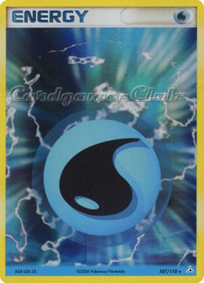 107 / 110 Water Energy rara foil (EN) -NEAR MINT-