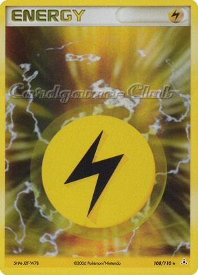 108 / 110 Lightning Energy rara foil (EN) -NEAR MINT-