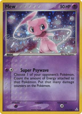 111 / 110 Mew rara foil (EN) -NEAR MINT-