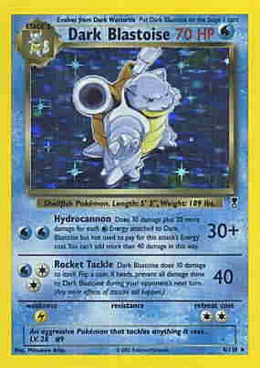 004 / 110 Dark Blastoise rara foil (EN) -NEAR MINT-