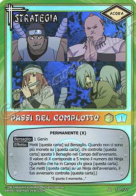 ST-200 Passi del complotto rara foil -NEAR MINT-