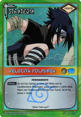 ST138 Velocita' fulminea rara foil -NEAR MINT-