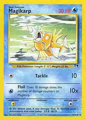 052 / 110 Magikarp non comune (EN) -NEAR MINT-