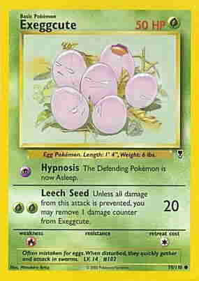 075 / 110 Exeggcute comune (EN) -NEAR MINT-