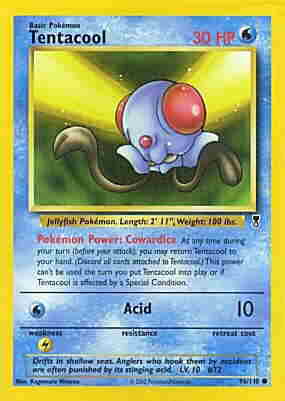 096 / 110 Tentacool comune (EN) -NEAR MINT-