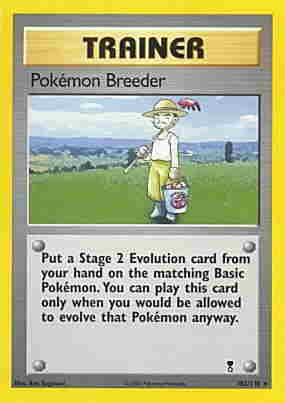 103 / 110 Pokemon Trader rara (EN) -NEAR MINT-