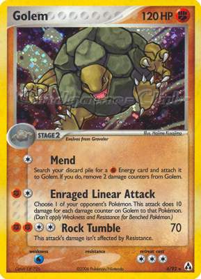 06 / 92 Golem rara foil (EN) -NEAR MINT-